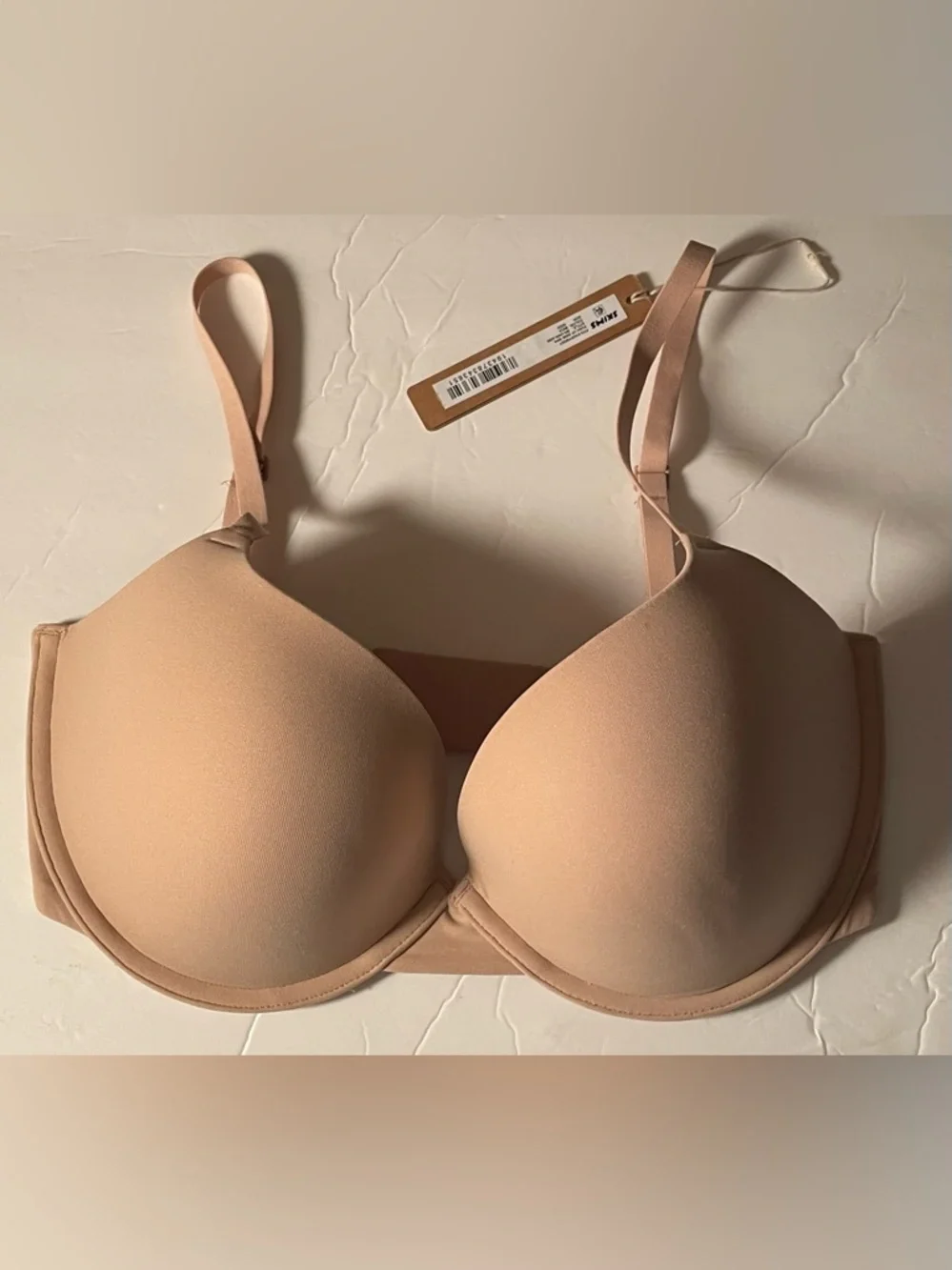 SKIMS NWT Fits Everybody Push up Demi bra Size 32DD Color Mica - Picture 4 of 8